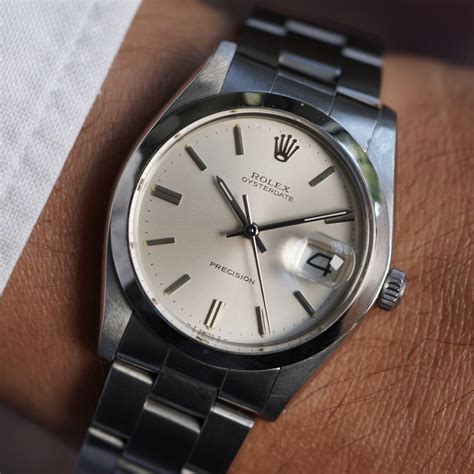 rolex oysterdate precision history